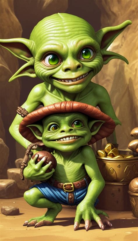 Treasure goblins by tangodownart on DeviantArt