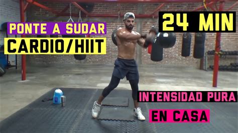 Rutina Cardio Hiit Con Una Mancuerna Para Quemar Grasa Y No Perder El Músculo Youtube