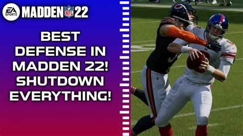 Best Defense In Madden Even Madden Tips Youtube