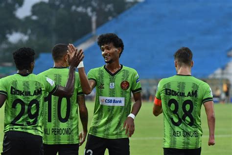 Alex Sanchez Fires Another Brace To Take Gokulam Kerala To The Top Of I