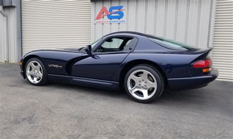 2001 Dodge Viper Gts Sapphire Blue American Supercars