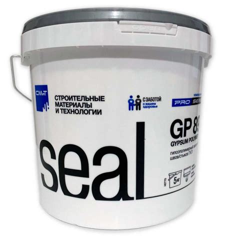 Шпатлевка гипсополимерная СМиТ seal GP 89 для заделки стыков ГКЛ, сухая ...
