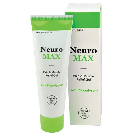 NeuroMax 3 oz. Pain and Muscle Pain First Aid Relief Gel-PHA00010 - The Home Depot