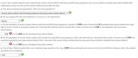 Solved A Seven Year Medical Research Study Reported That Chegg