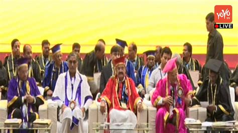 Gitam University Convocation Vice President Venkaiah Naidu Harish