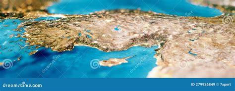 Turkey and Cyprus map stock illustration. Illustration of rendering ...