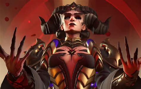 Overwatch Gives Moira A Lilith Skin In Diablo Crossover