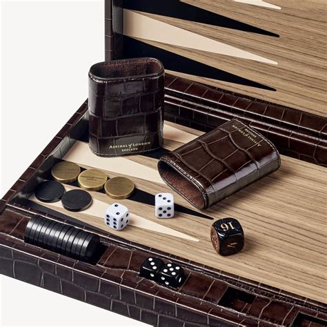 Luxury Leather Backgammon Sets | Aspinal of London