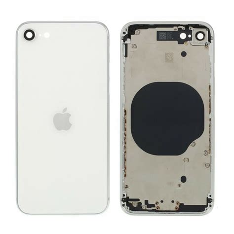 Chassis Arrière iPhone SE 2020 Sans module charge sans fil Avec bouton