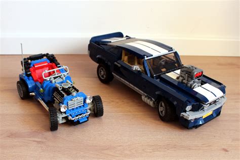 LEGO Model Team Hot Rod Blue Fury Im Classic Review Zusammengebaut