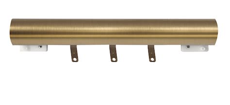 Designer Metals 1 38 Traverse Rods With Slides 4 Telescoping Lengths