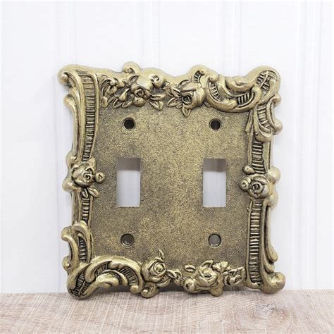 Brass Switch Plate Etsy