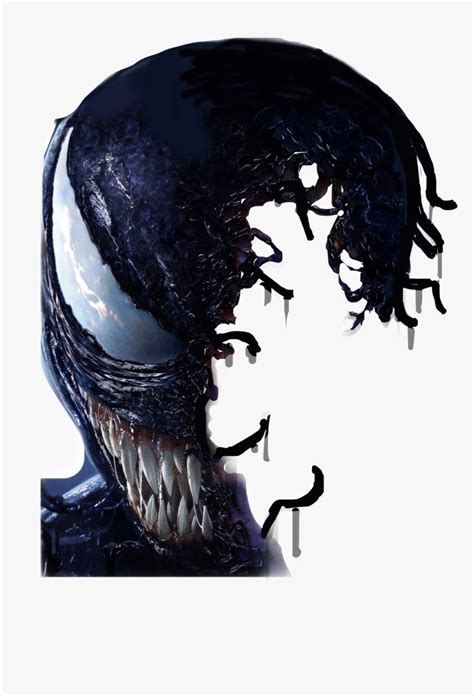 Venom Symbiote Mask Freetoedit Веном Маска Пнг Hd Png Download