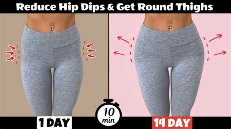 Reduce Of Hip Dips And Get Round Thighs In 14 Days At Home 🔥 100