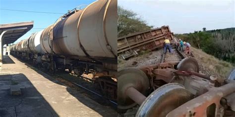 Descarrilamiento de tren en Sancti Spíritus no fue sabotaje aseguran