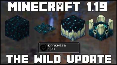 Minecraft 1 19 Bedrock Beta 1 18 0 22 Sculk Blocks Darkness