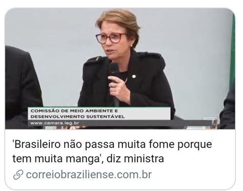 Alan Amans on Twitter brasileiro não passa muita fome porque tem