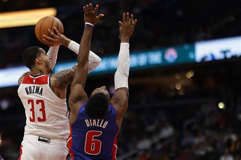 Kyle Kuzma Leads Wizards to Victory Over Pistons - Fastbreak on FanNation