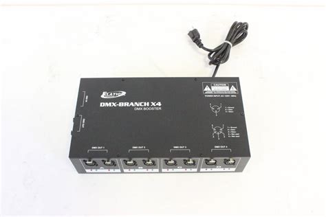 Elation DMX Branch X4 DMX Booster AVGear