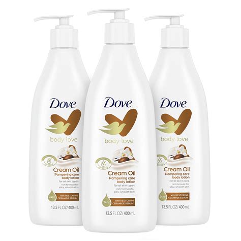 Dove Body Love Shea Butter Body Lotion Oz Pack Silky