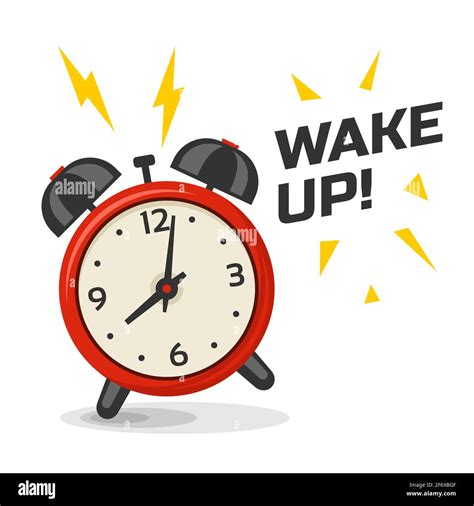 Wake Up With Alarm Clock Clip Art