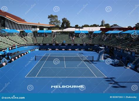 Show Court 2 during Australian Open 2016 at Australian Tennis Center in ...