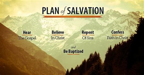 The Plan Of Salvation Vintage Park Church Of Christ Scripture For