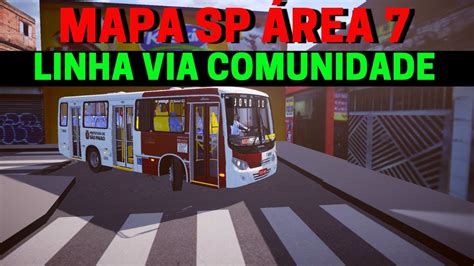 Gameplay Proton Bus Simulator Linha Mapa Sp Rea Fict Cio