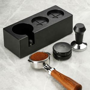 Ezebesta 54mm 58mm Tamper Station Anti Slip Espresso Tamping Stand