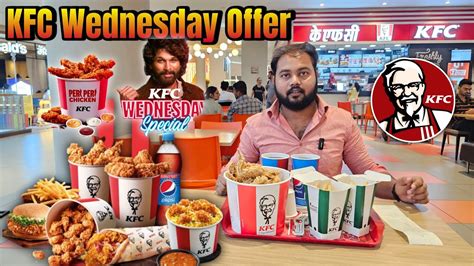 Kfc Wednesday Special Kfc Wednesday Offer Kfc Chicken Bucket Kfc