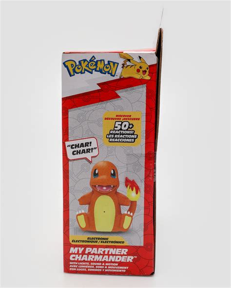 Riachuelo Boneco Meu Parceiro Charmander Pokémon luz e som 2663