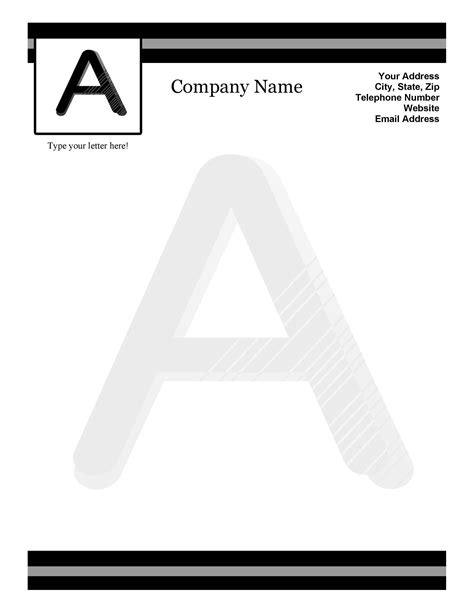 45 Free Letterhead Templates And Examples Company Business Personal