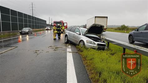 Tarn W Brzesko Seria Porannych Wypadk W Na Autostradzie A S