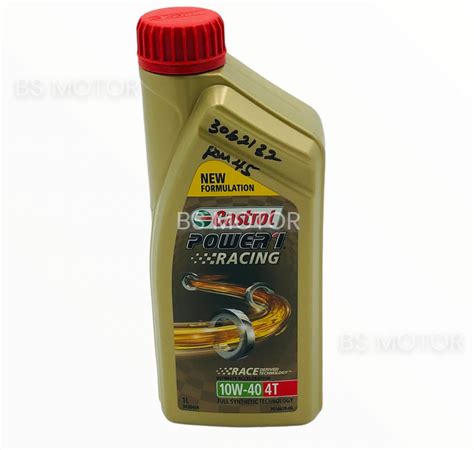 100 Original Castrol Power 1 Racing 4t Fully Synthetic 10w 40