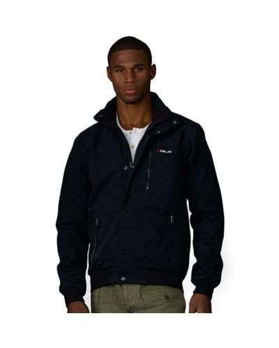 Ralph Lauren Rlx Mckinley Utility Jacket In Black For Men Lyst