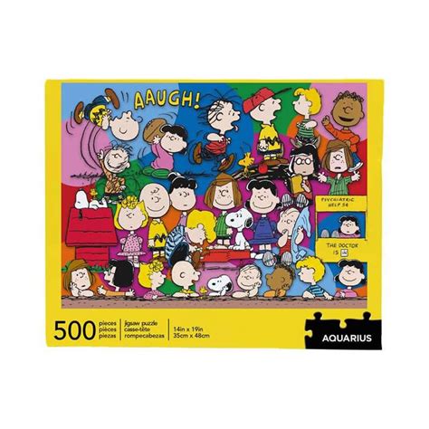 Peanuts（ピーナッツ）snoopy スヌーピー Cast キャスト 500ピース ジグソーパズル T Nmr62171