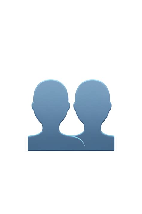 👥 Busts in Silhouette Emoji | Emoji people, Cute emoji wallpaper, World ...