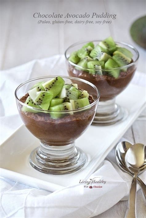 Paleo Chocolate Avocado Pudding Recipe Gluten Free Dairy Free Soy Free