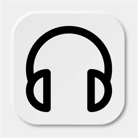 Premium Vector Headphone Icon