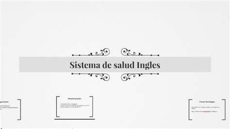 Sistema De Salud Ingles By Juliana Tascon On Prezi