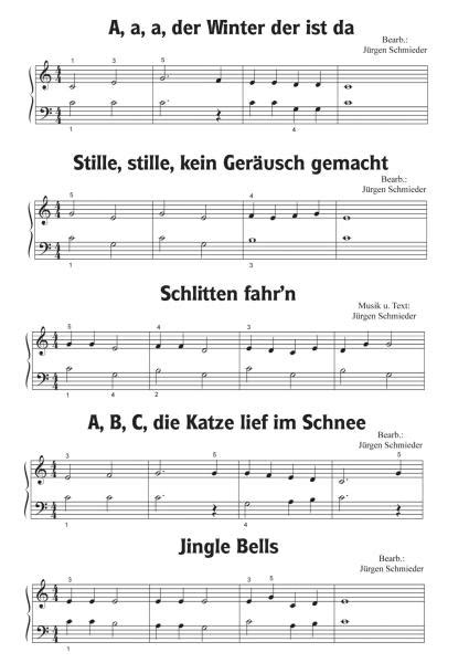 Einfach schöne Weihnachtslieder Schmieder Klavier Solo