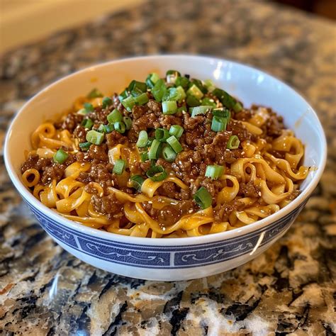 Savory Mongolian Ground Beef Noodles Recipes All Easy Recipes