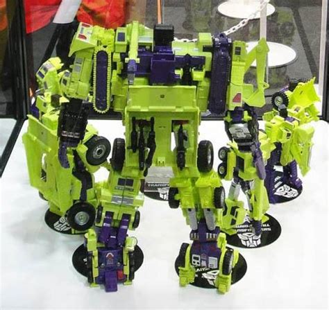 UW 04 Devastator Combiner Set Of 6 Transformers Unite Warriors