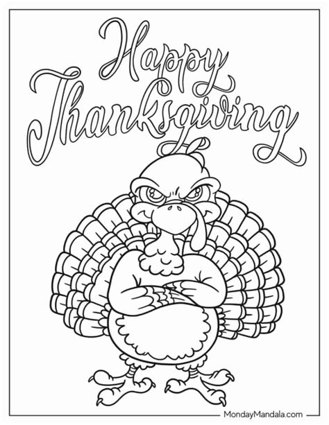 32 Turkey Coloring Pages Free Pdf Printables