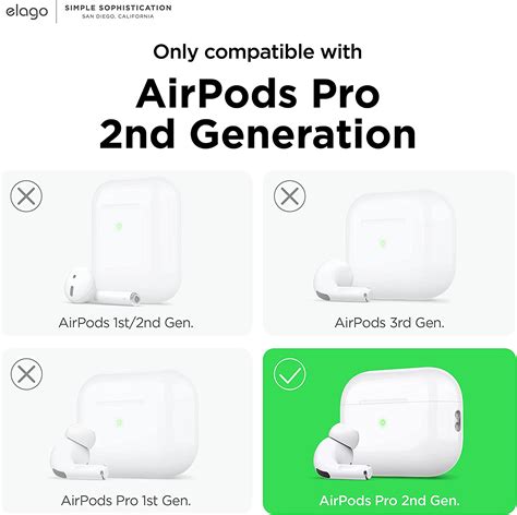 Elago Liquid Hybrid Case With Hang Airpods Pro White