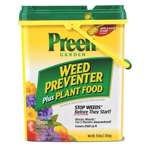 Preen Lbs Granular Ready To Use Garden Weed Preventer Plus Plant