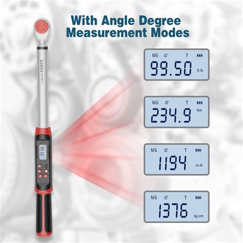 Snapklik Leolee 3 8 Inch Drive Digital Torque Wrench