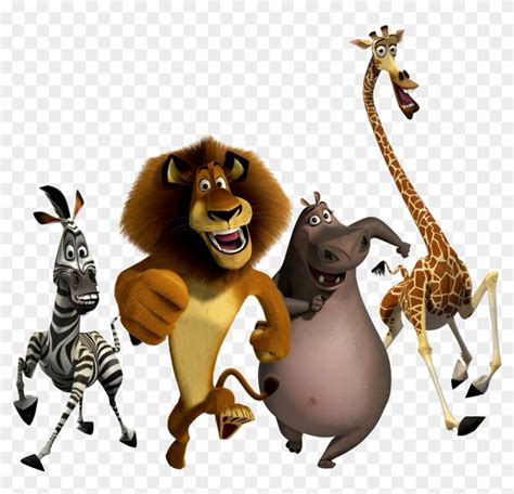 Marty Madagascar Film Clip Art Alex Marty Gloria Melman Free