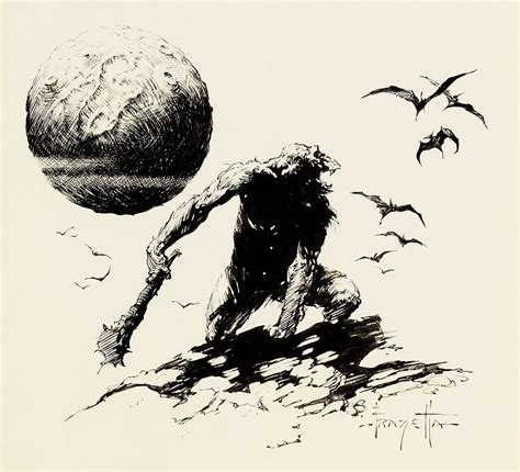 Shear In Spuh Rey Shuhn Frank Frazetta At The Earths Core