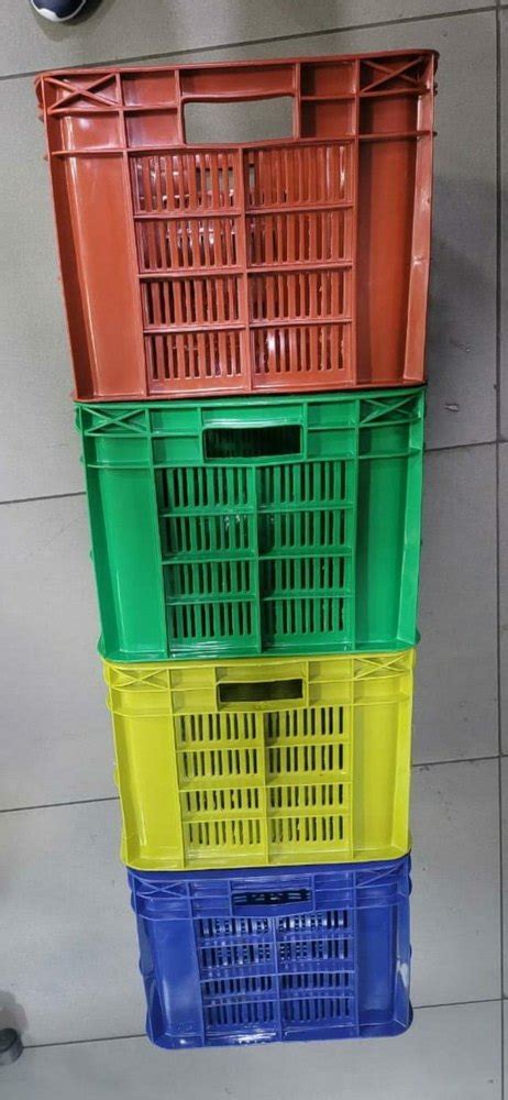 DKNV Square Plastic Vegetable Crate At Rs 155 In Silvassa ID 23006917662